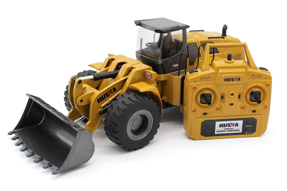 HUINA 1/14 ALLOY 10CH 2.4G WHEELED LOADER (VERSION 2)