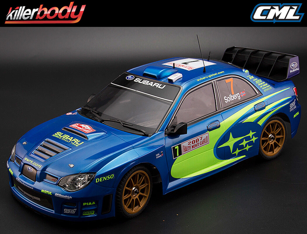 Killerbody Subaru Impreza Wrc 2007 Painted Blue Body Kit KB48762