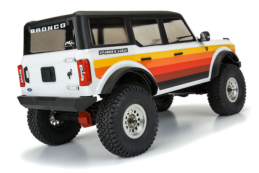 Pro-Line Proline 2021 Ford Bronco Clear Body Set + Acc (313Mm) PRO357000