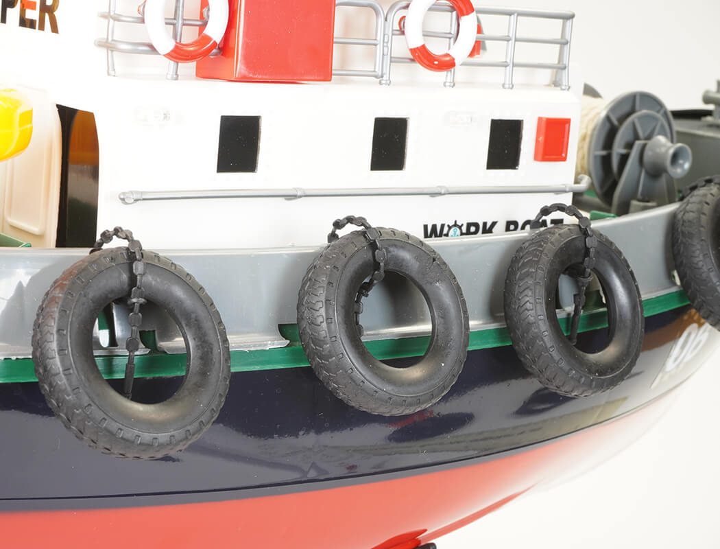 Heng Long Tug Work Boat 5Ch 2.4Ghz W/Water Hose Function Hl3810