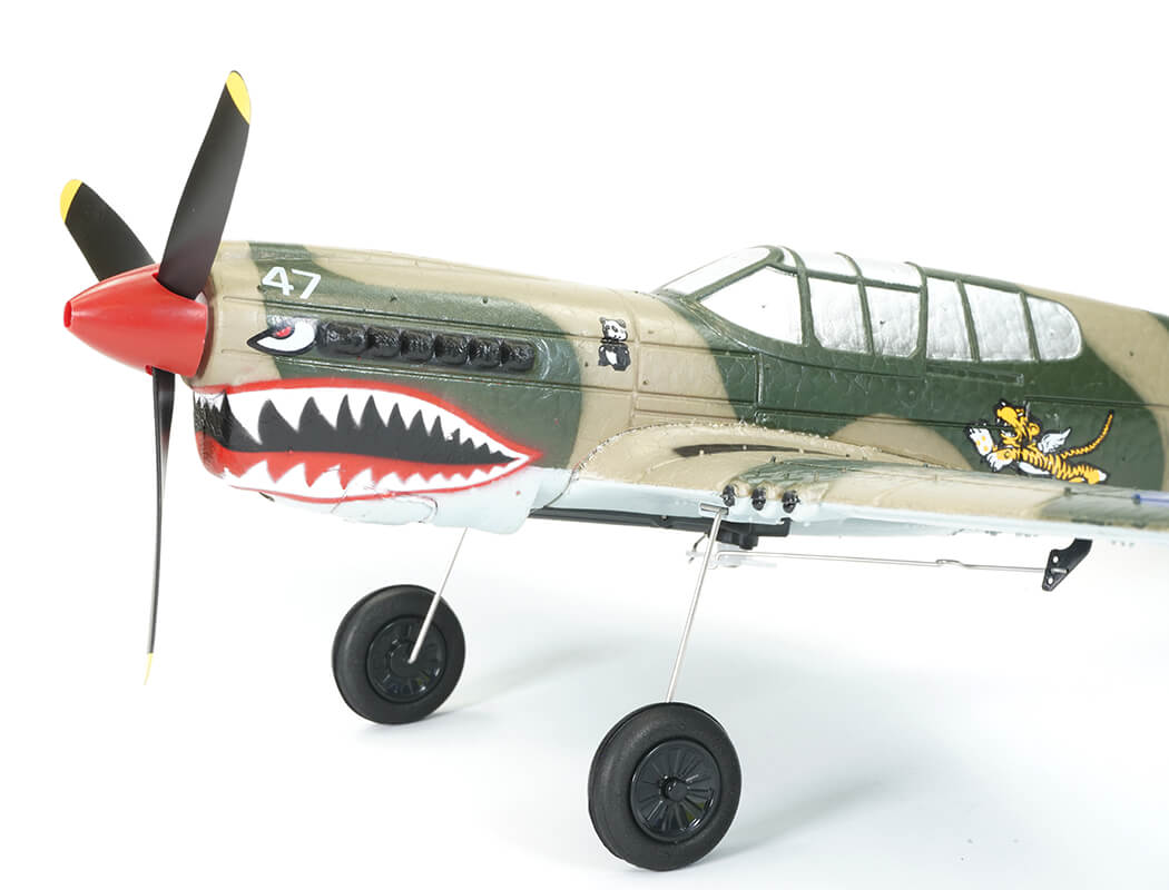 Volantex P40 Warhawk 4Ch 400Mm Brushed W/Gyro Epp Rtf V761-13