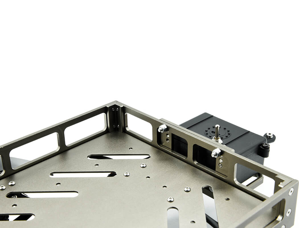 Fastrax Dual-Axle Trailer W/Ramps & Leds (Med 1/12-1/18) - Titanium