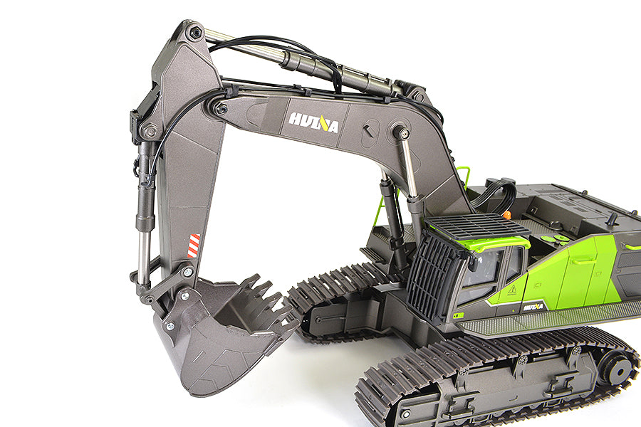 HUINA 1/14TH EXCAVATOR DIECAST CAB/BUCKET, HI-TORQUE DIG SYSTEM