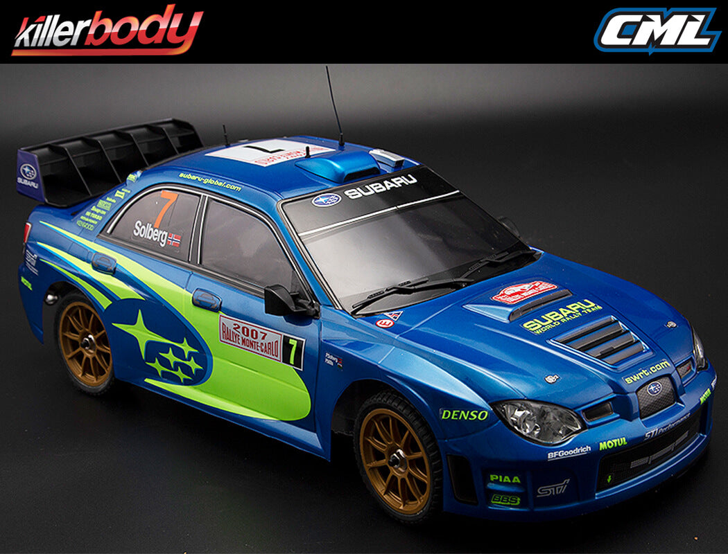 Killerbody Subaru Impreza Wrc 2007 Painted Blue Body Kit KB48762