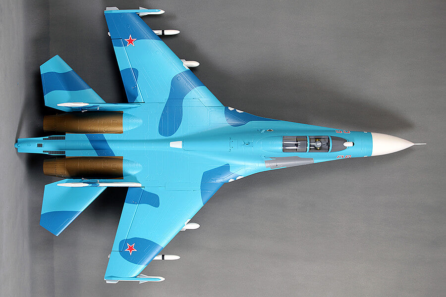 FMS TWIN 70MM EDF SU-27 ARTF BLUE