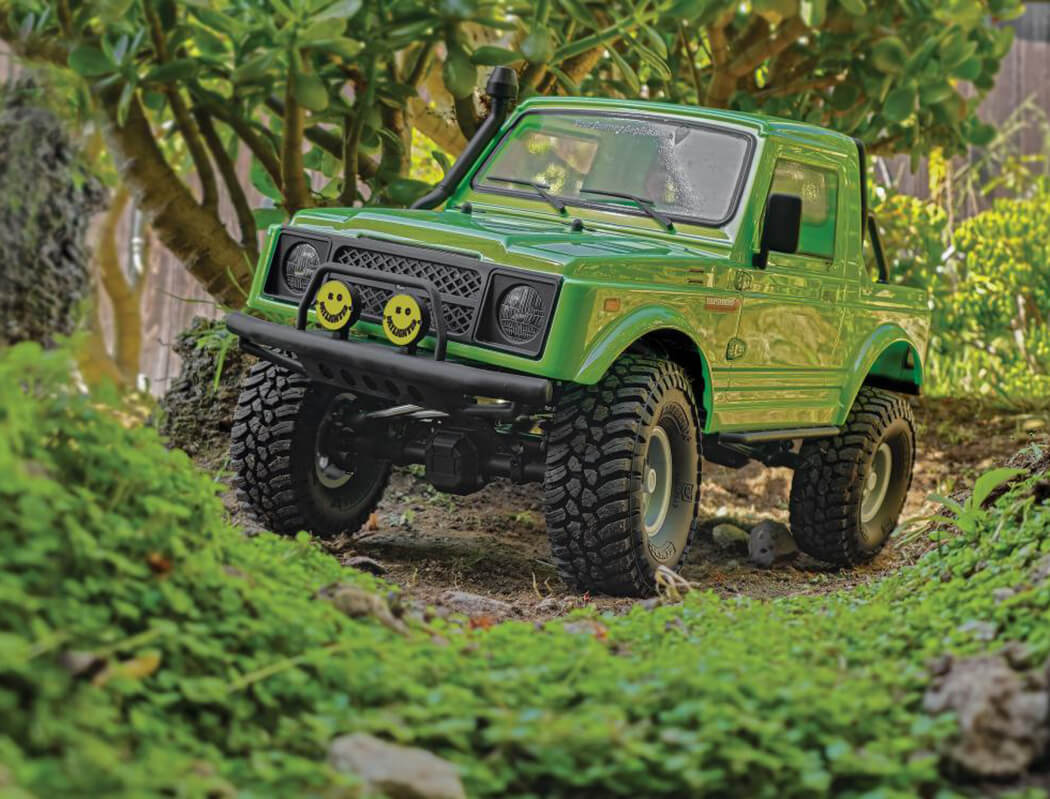 Element RC Enduro Bushido Trail Truck Green RTR EL40125