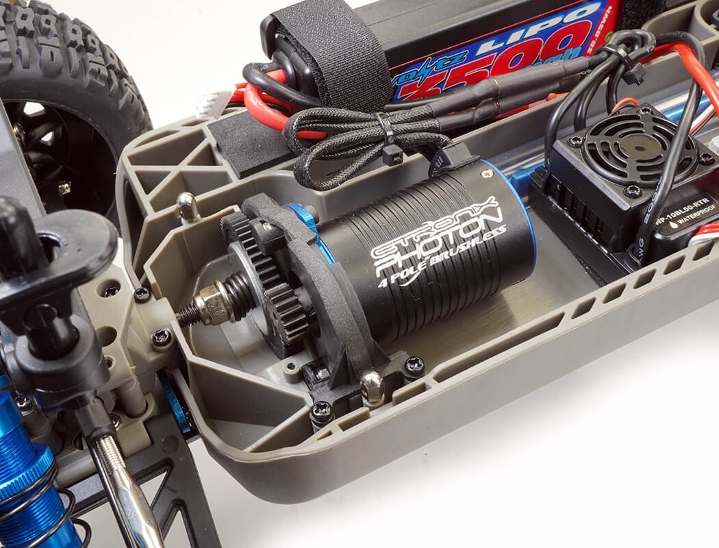 FTX Apache 1/10 Brushless Trophy Truck RTR - Red FTX5498R