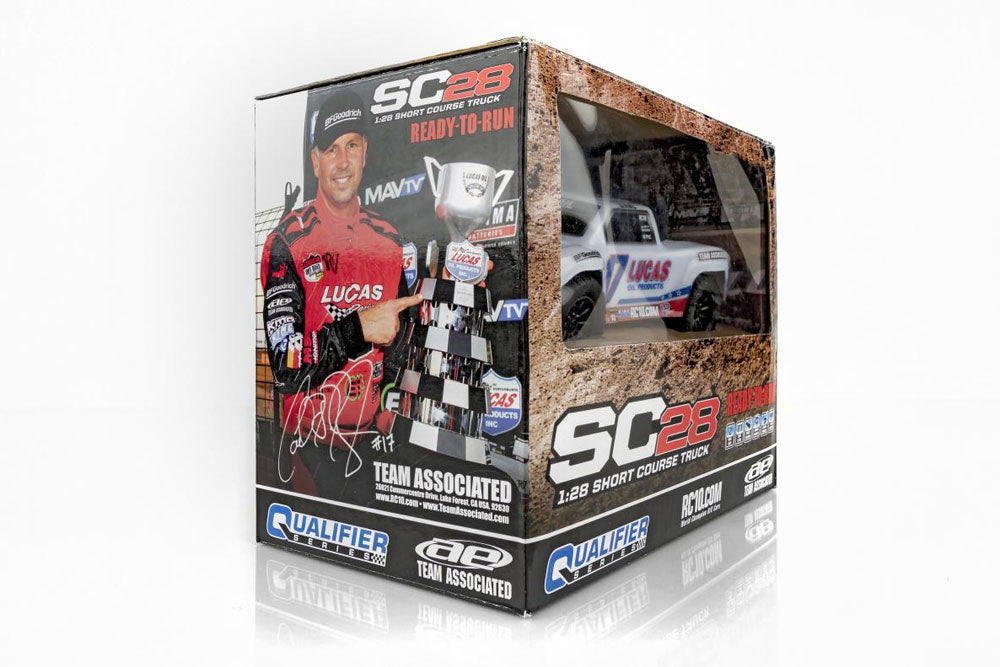 Micro Car Kits Associated Ae Qualifier Series Sc28 1:28 Sc Truck Lucas Oil Edition As20150