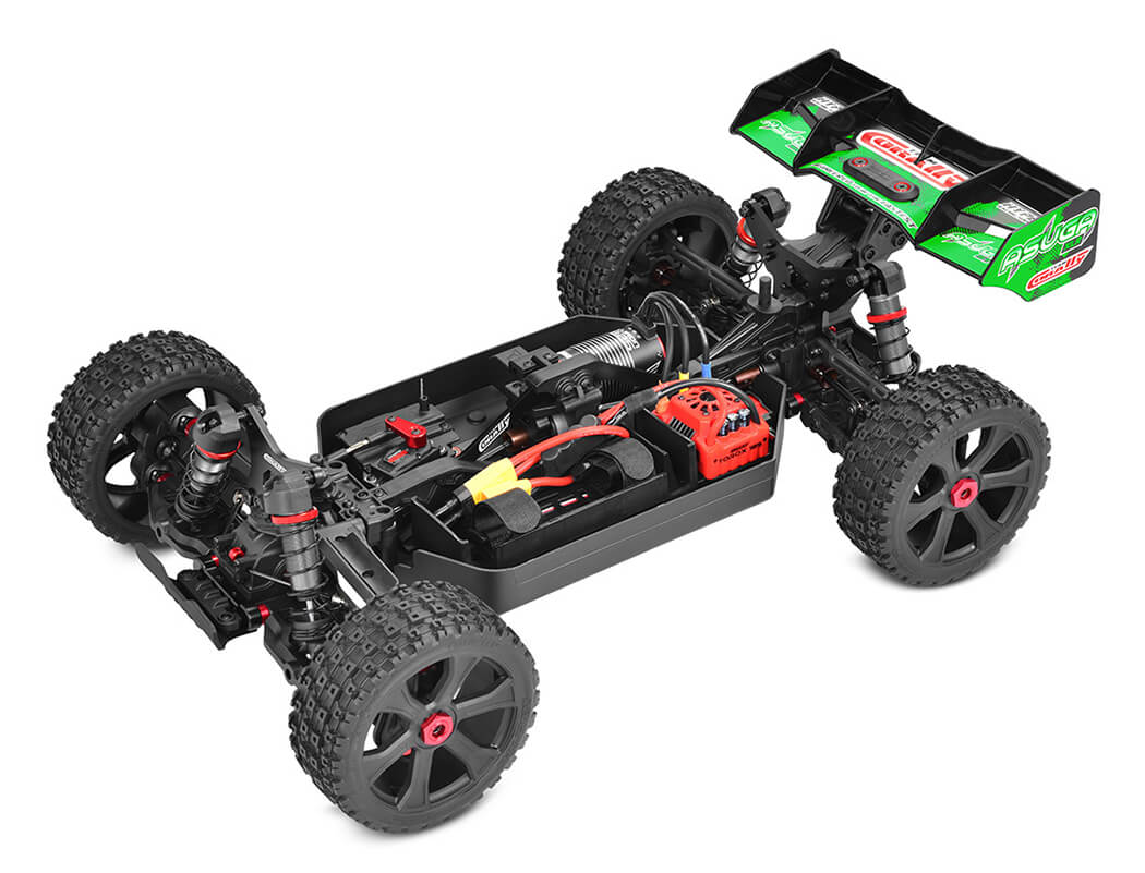 Corally Asuga Xlr 6S Brushless Buggy Rtr - Green C-00288-G
