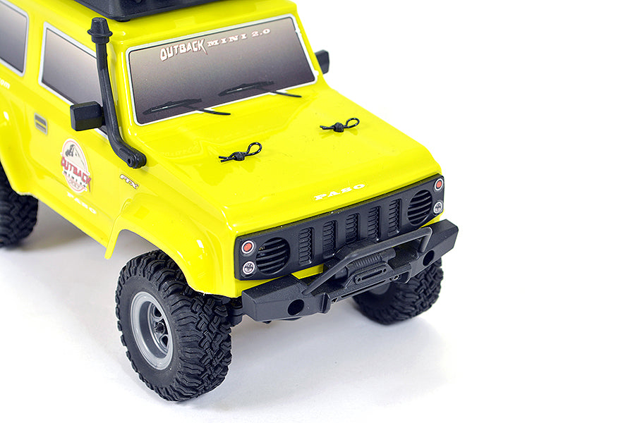 FTX Outback Mini 2.0 Paso 1:24 Ready-To-Run W/Parts - Yellow FTX5508Y