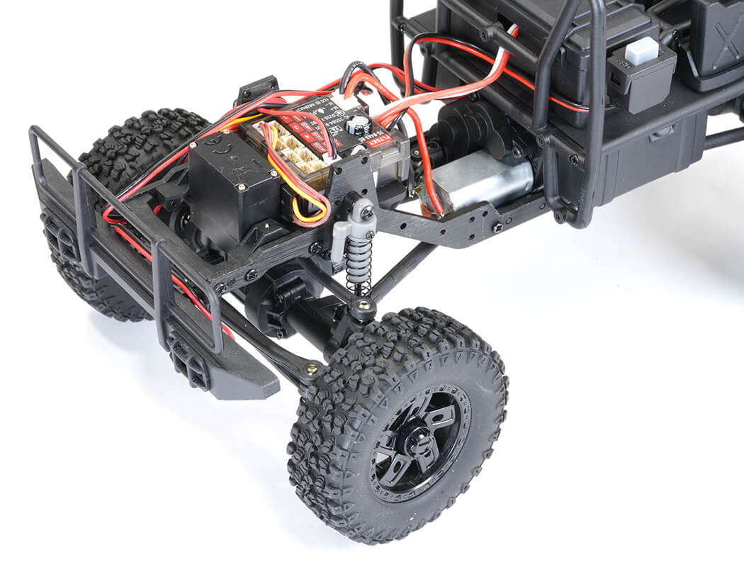 FTX Outback Mini Xp Rock Van 1:18 Trail Ready-To-Run Grey FTX5480GR