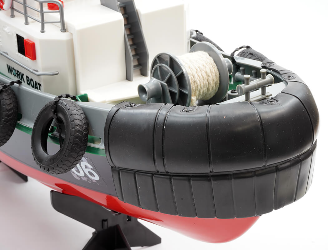 Heng Long Tug Work Boat 5Ch 2.4Ghz W/Water Hose Function Hl3810