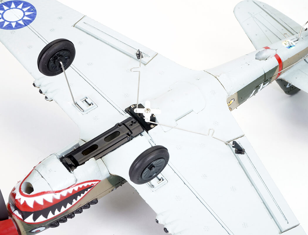 Volantex P40 Warhawk 4Ch 400Mm Brushed W/Gyro Epp Rtf V761-13