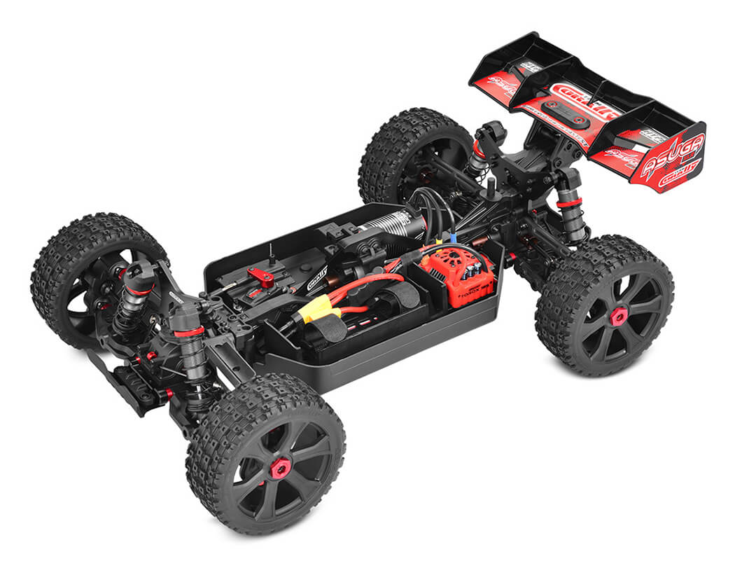 Corally Asuga Xlr 6S Brushless Buggy RTR - Red C-00288-R