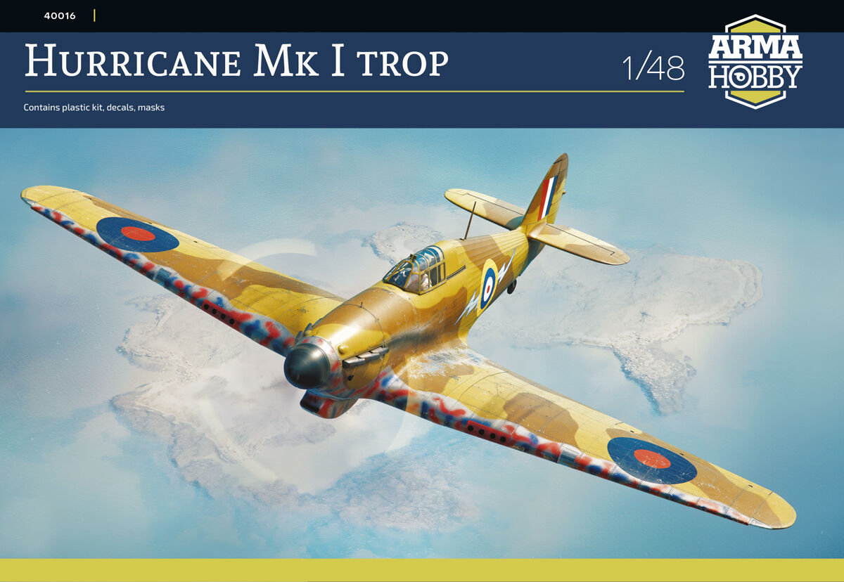 Hawker Hurricane Mk.I trop 1/48 Arma Hobby