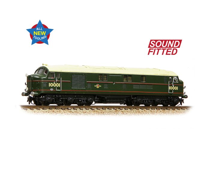 Graham Farish LMS 10001 BR Lined Green (Late Crest) 372-917SF