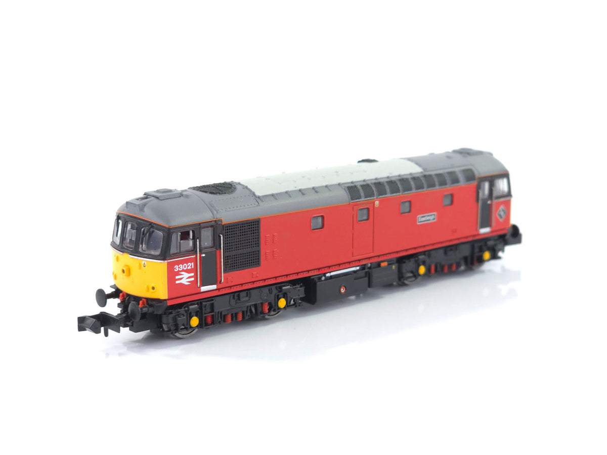 Class 33 021 'Eastleigh' Parcels Red (DCC-Fitted)