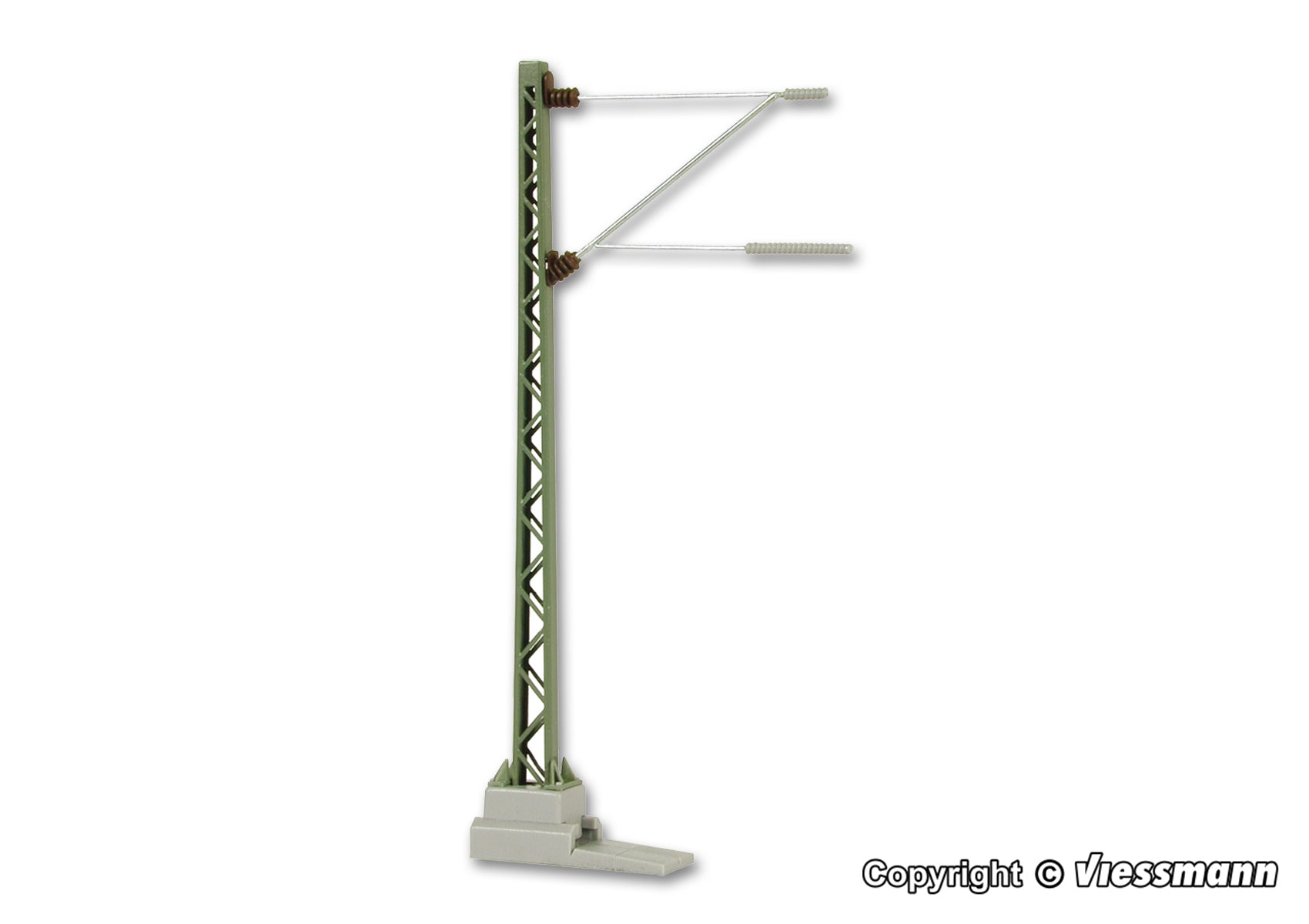 Gaugemaster TT120 Catenary Standard Mast with Beam 71.5mm GM3620506 - Buildings & Structures