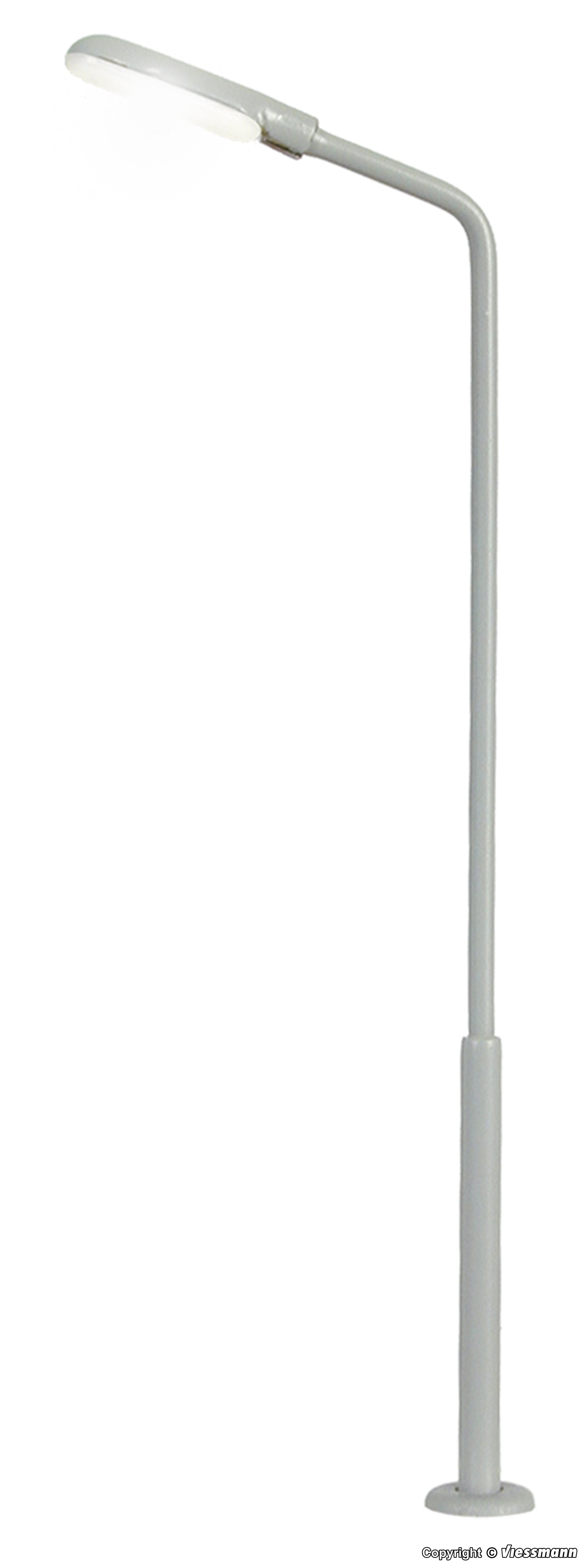 Gaugemaster TT120 Whip Street Light 71mm LED White GM3820505 - Railway Electronics
