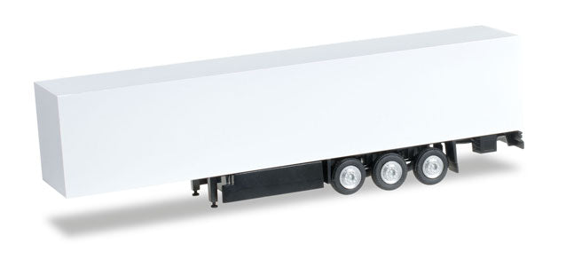 Gaugemaster TT120 Minikit Box Trailer White GM3930203 - Buildings & Structures