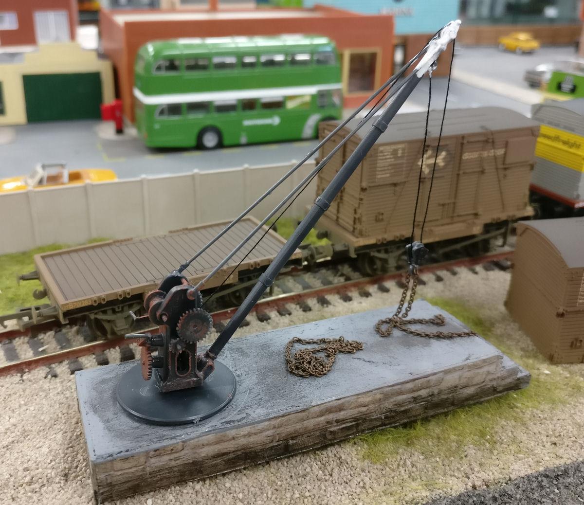 GM Structures Fordhampton Loading Crane Kit GM418