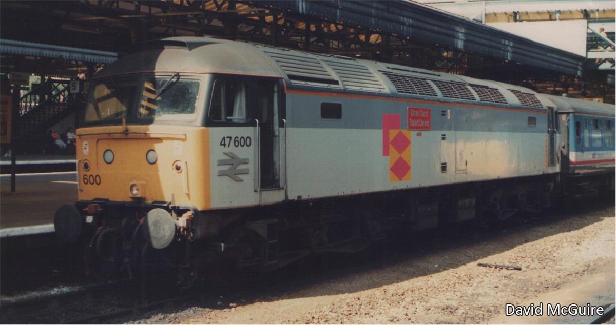 GM Collection Class 47 600 'Dewi Saint/Saint David' Railfreight Distribtn GM4240204