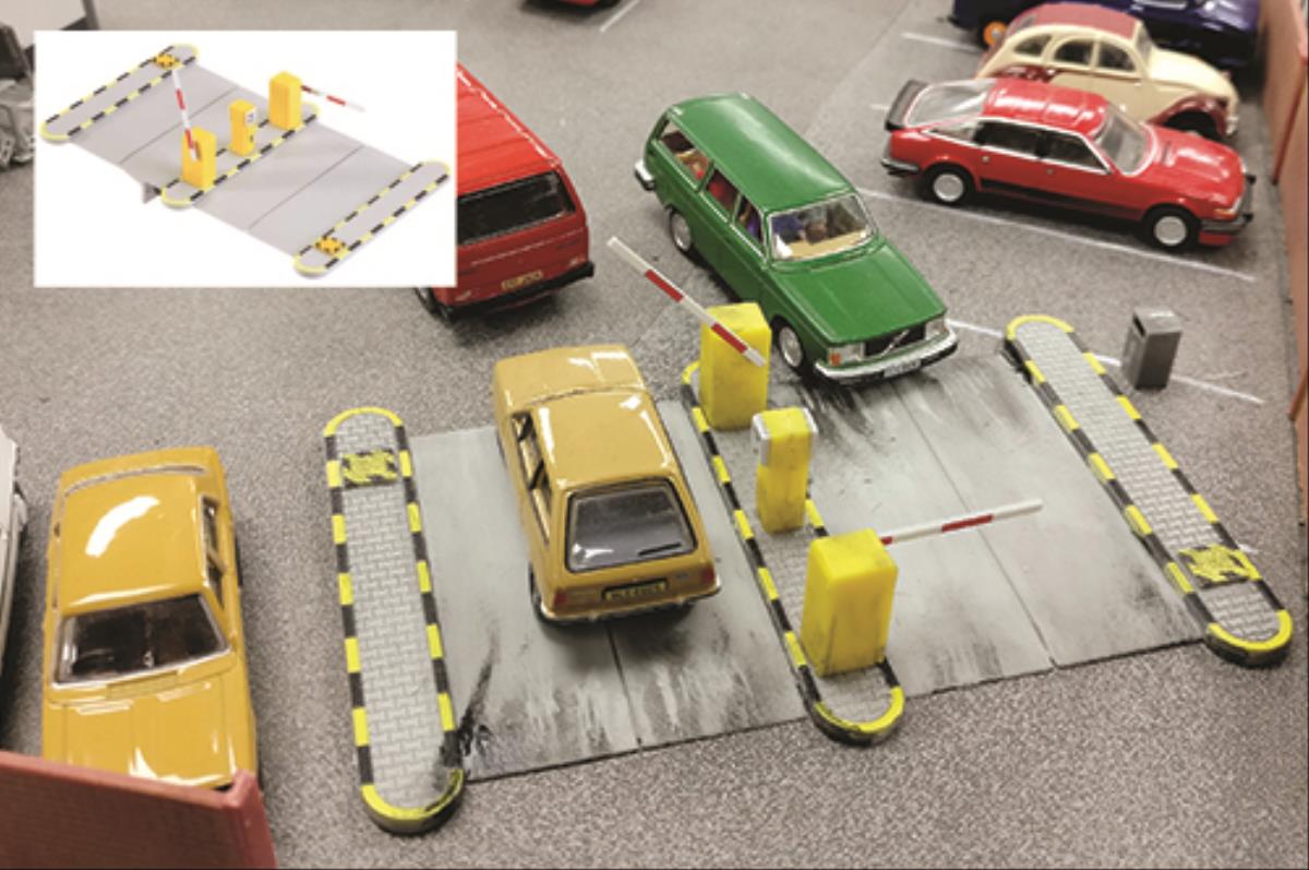 GM Structures Fordhampton Car Park Kit GM428