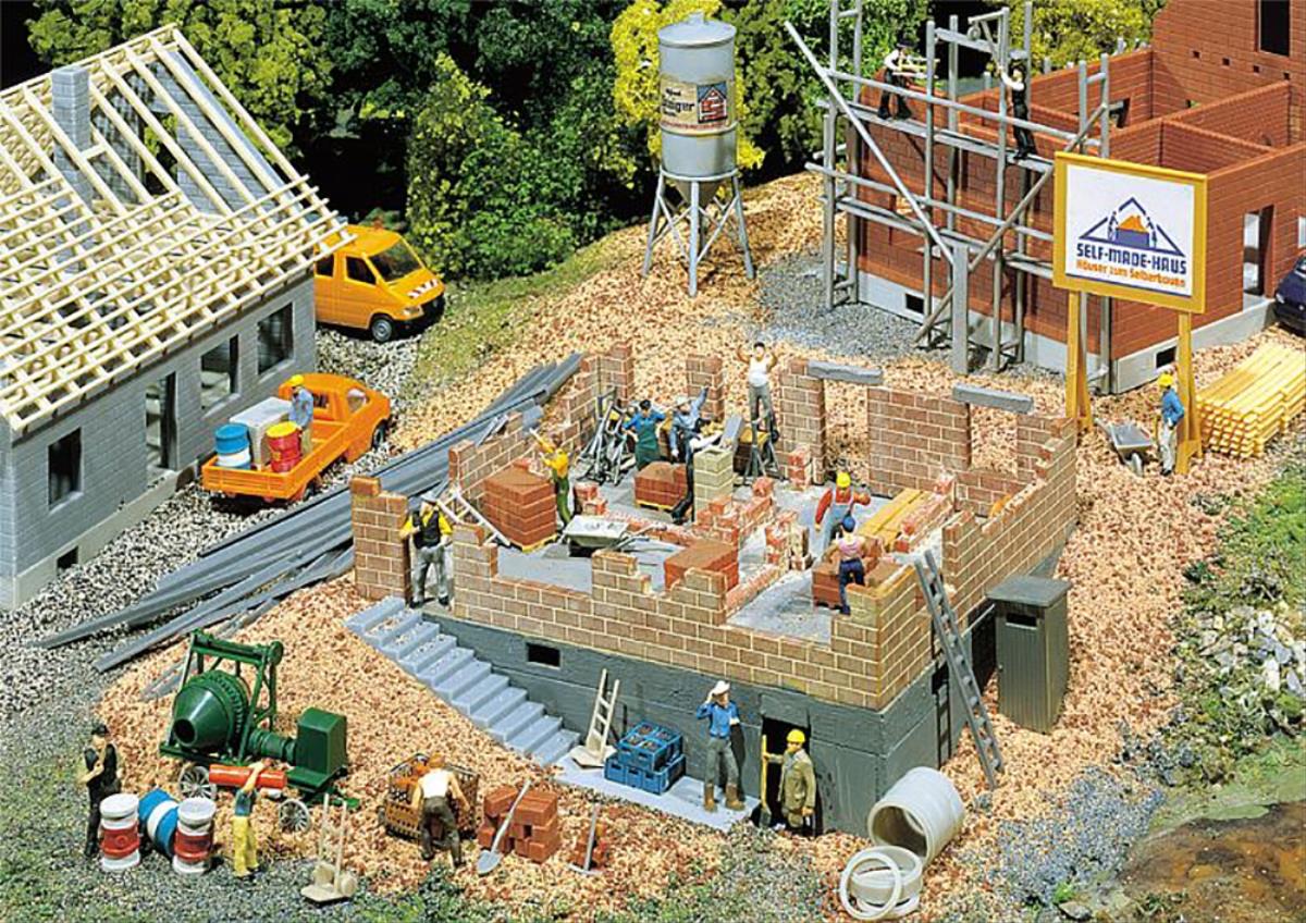 GM Structures Fordhampton House Under Construction Kit GM437