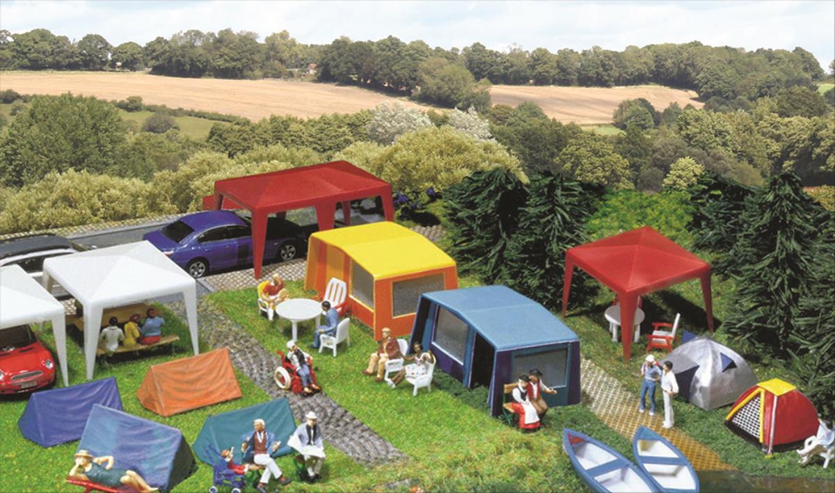 GM Structures Fordhampton Campsite Kit GM439