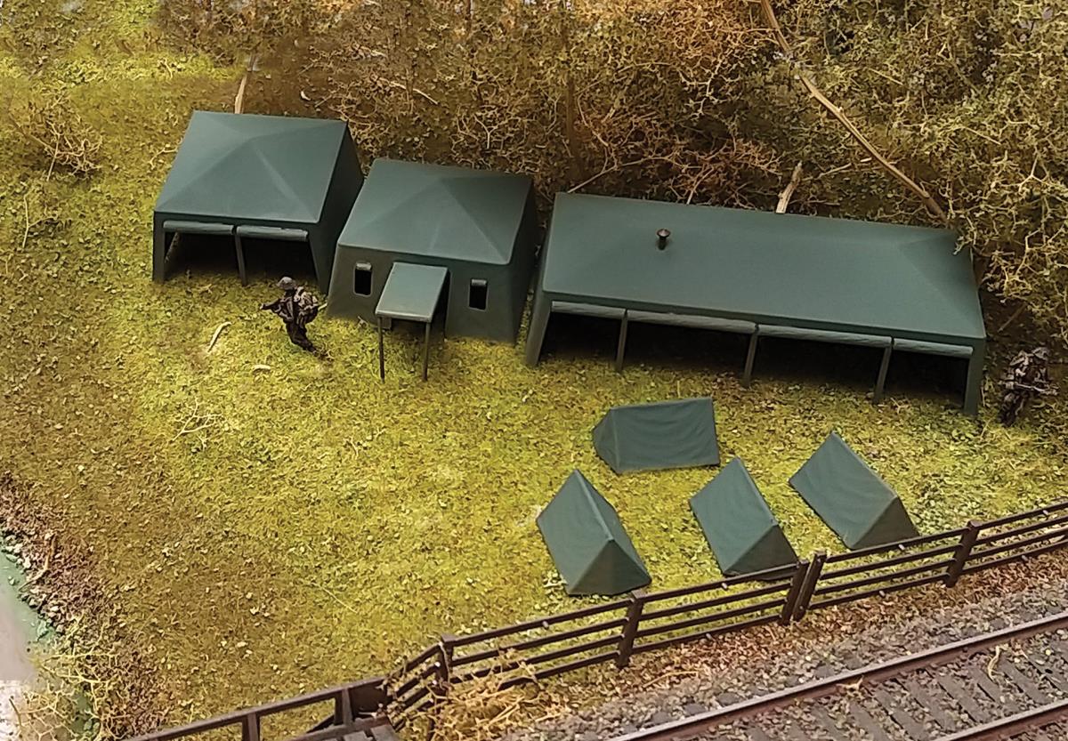 GM Structures Fordhampton Military Tents (7) GM440