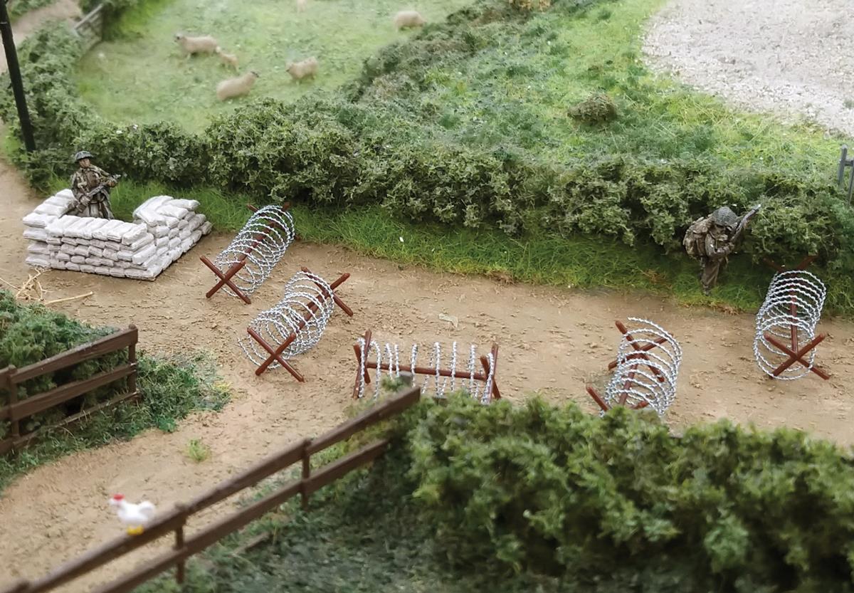 GM Structures Fordhampton Military Barbed Wire GM441