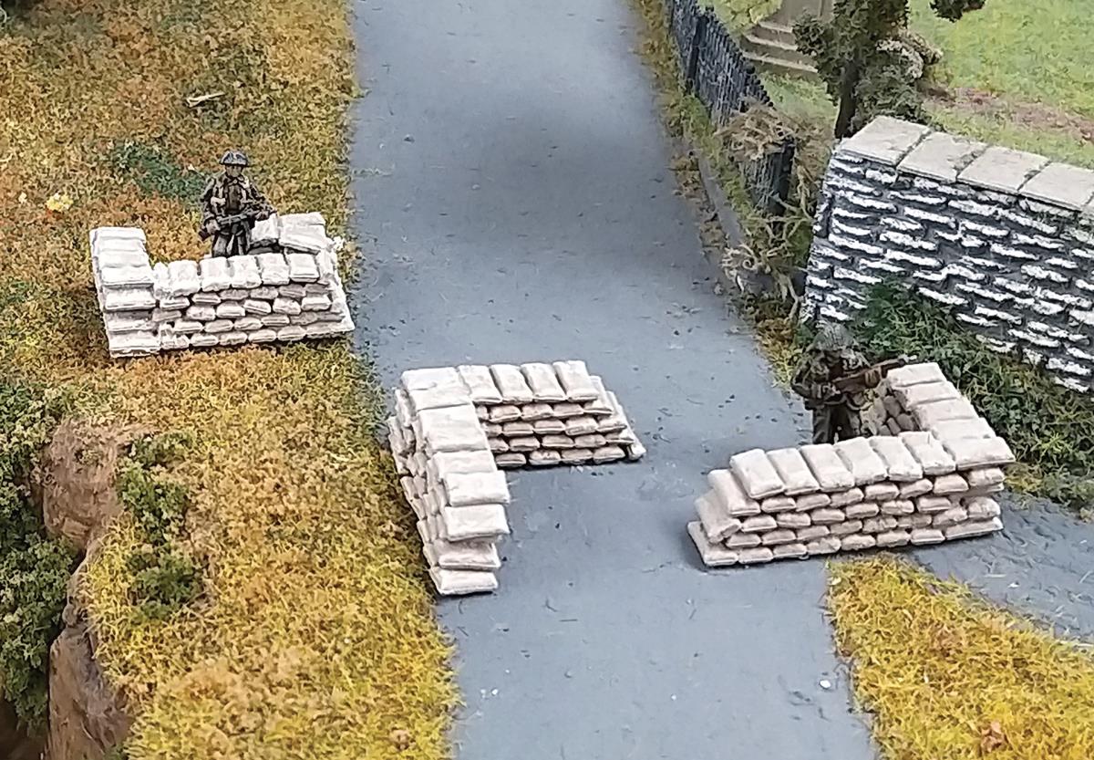 GM Structures Fordhampton Military Sandbags GM442