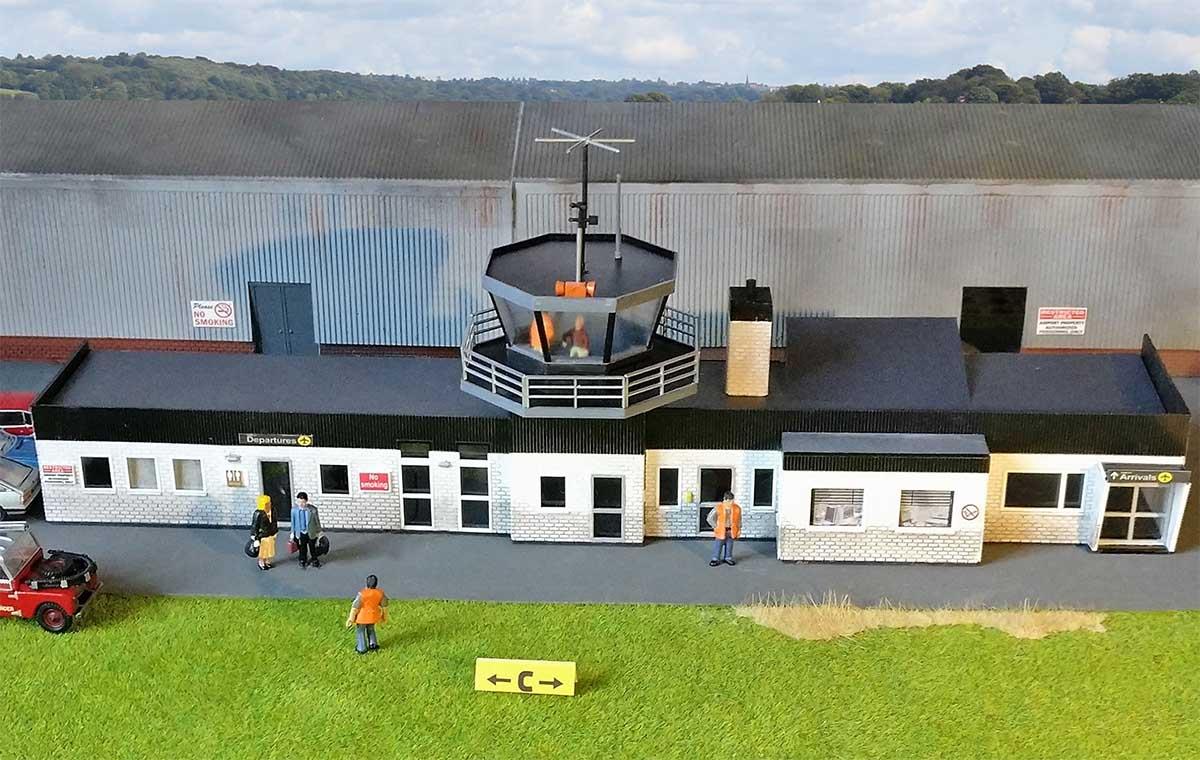 GM Structures Fordhampton Airfield Terminal Kit GM444