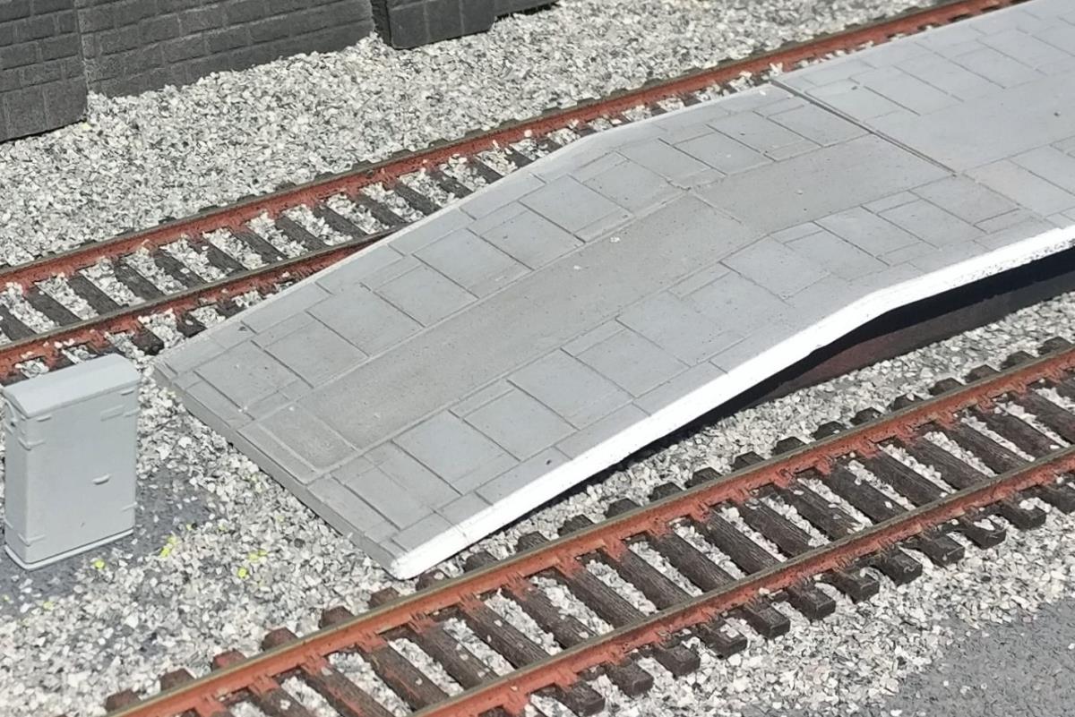 GM Structures Station Platform Ramps Straight (2) GM456 - Access Models