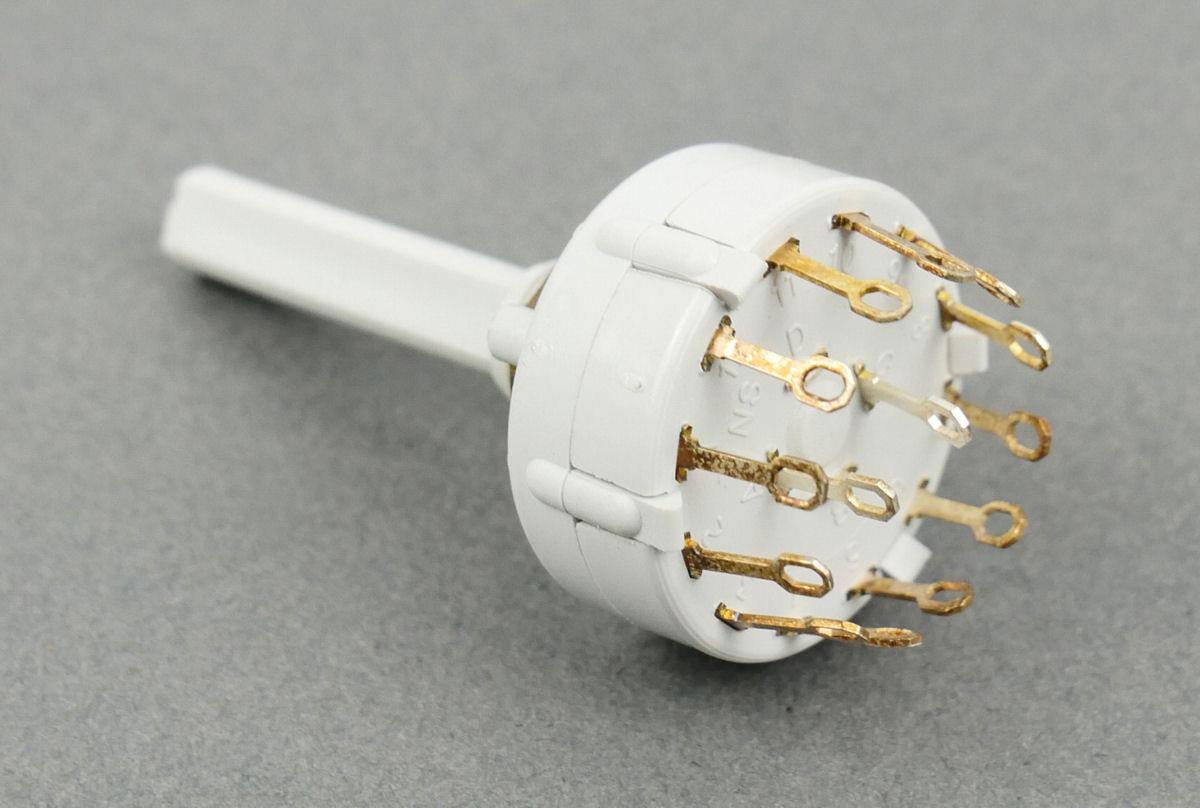 Gaugemaster Electrics Rotary Switch 2 Pole 6 Way GM520