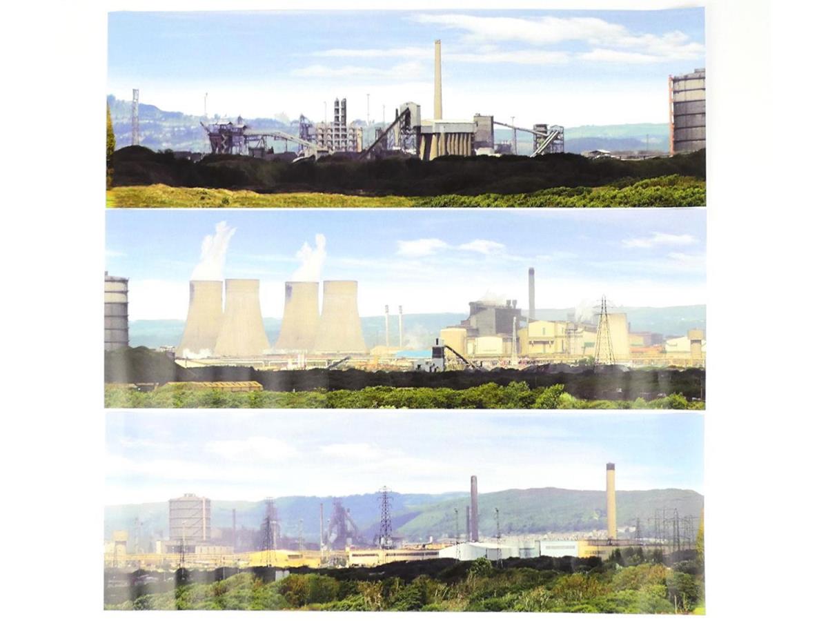 Gaugemaster Scenics Industrial Large Photo Backscene (2744x304mm) GM706
