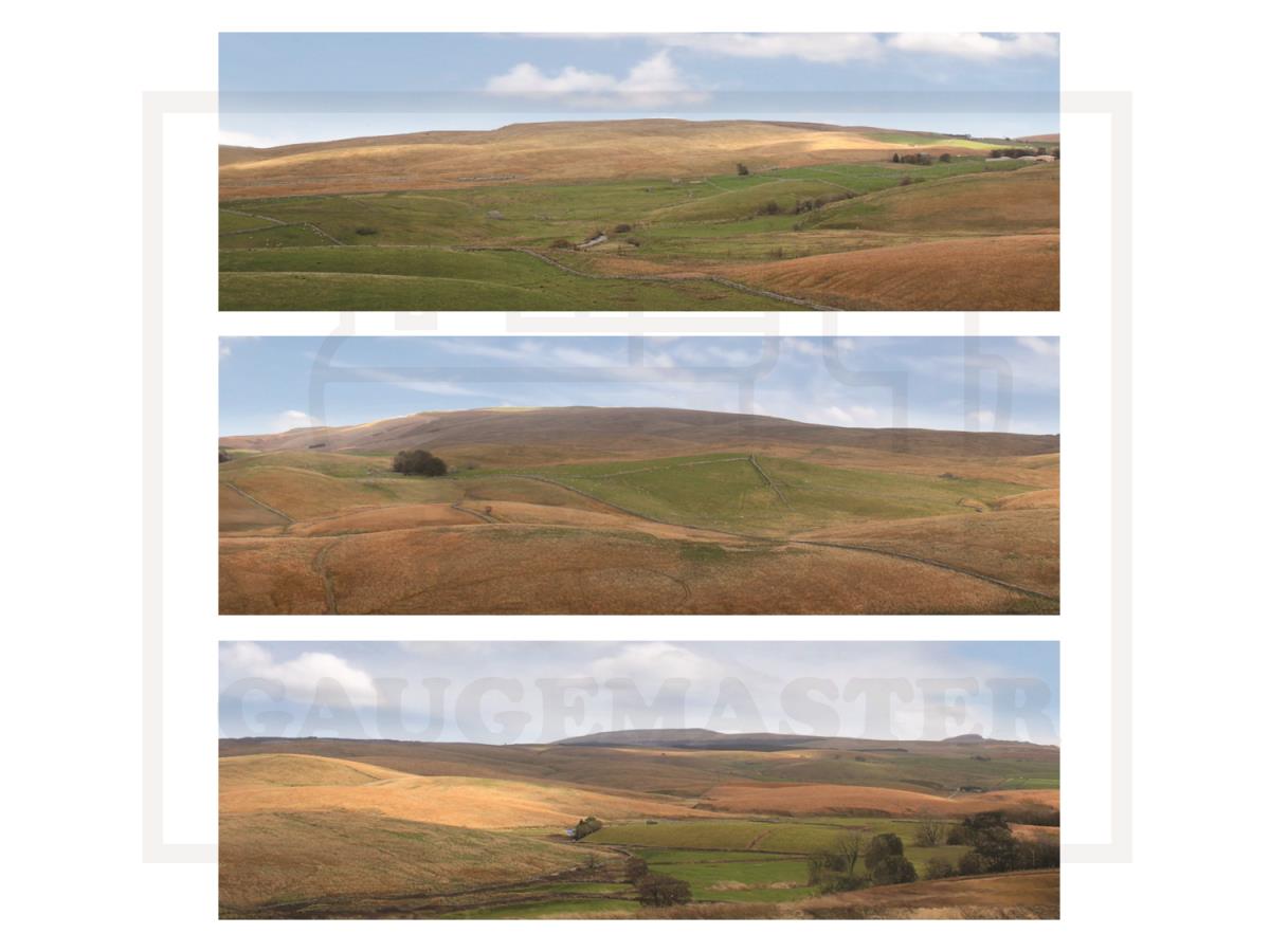 Gaugemaster Scenics The Moors Large Photo Backscene (2744x304mm) GM711