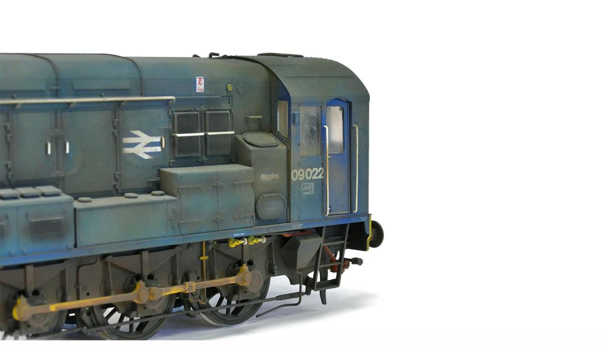 GM Collection Class 09 022 BR Blue Heavily Weathered GM7210203