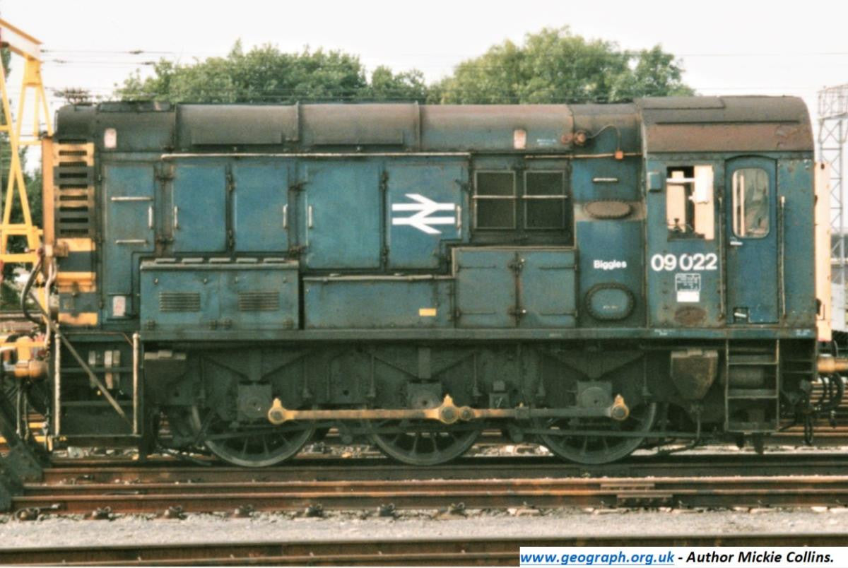 GM Collection Class 09 022 BR Blue Heavily Weathered GM7210203