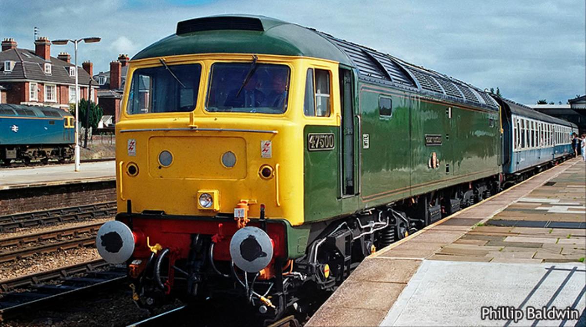 GM Collection Class 47 500 'Great Western' GWR Green GM7240501