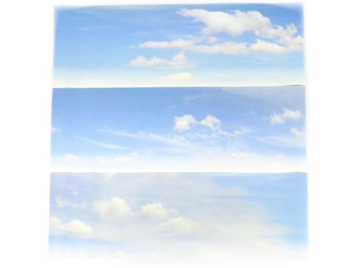 Gaugemaster Scenics Cloudy Sky Small Photo Backscene (1372x152mm) GM755
