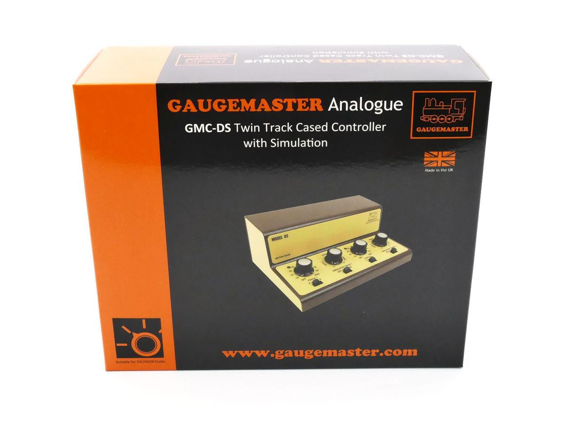 Gaugemaster Controls Twin Track Cased Controller with Simulation GMC-DS