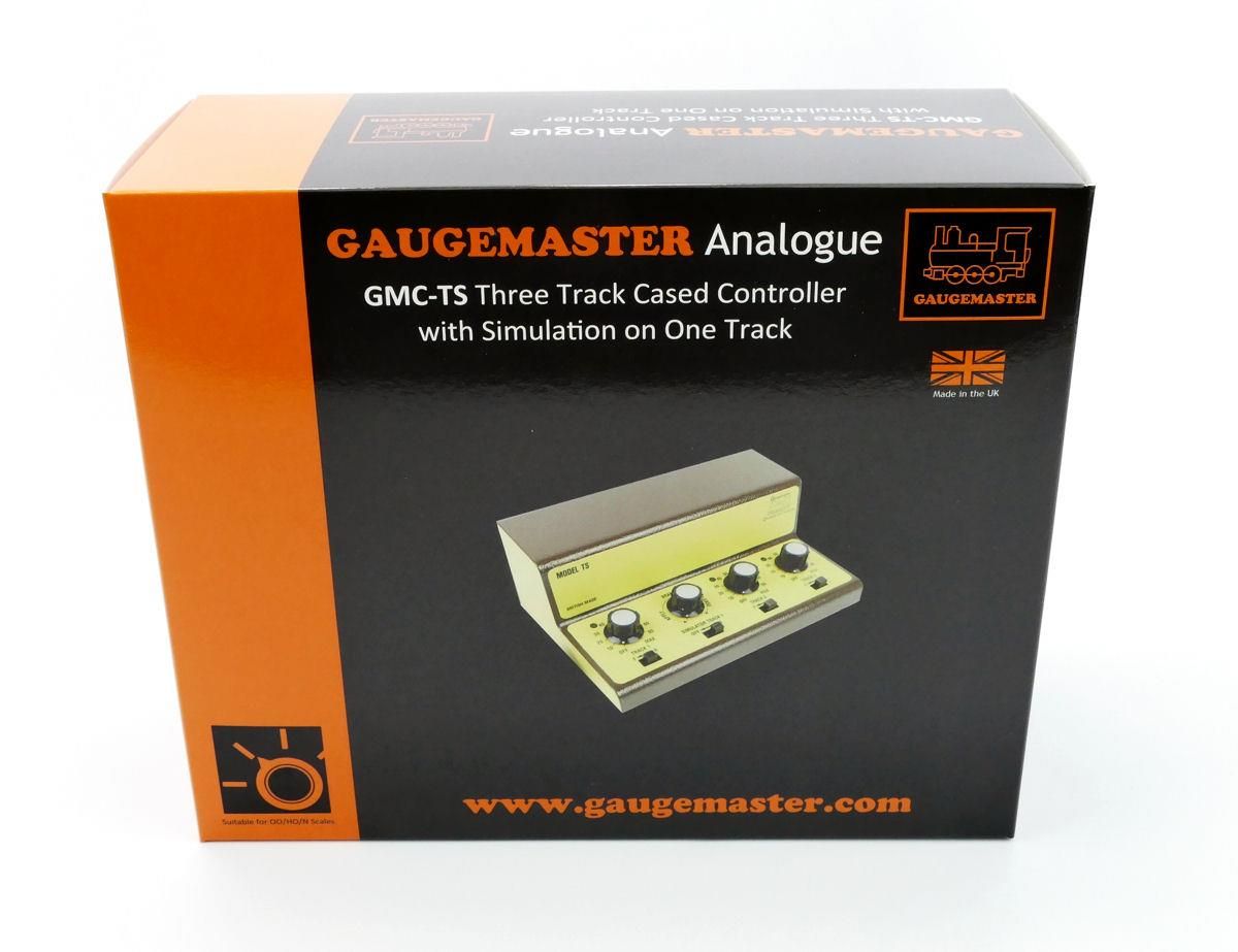 Gaugemaster Controls Three Track Cased Controller with Simulation on One Track GMC-TS