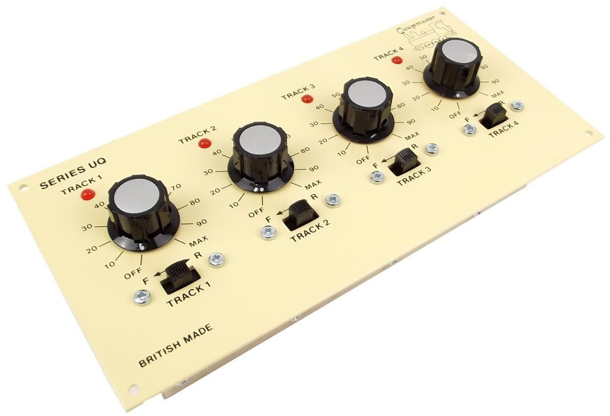 Gaugemaster Controls Four Track Panel Mounted Controller GMC-UQ