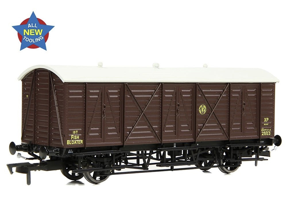 Efe Rail GWR 10t 'Bloater' Fish Van GWR Brown (Shirtbutton) E87059