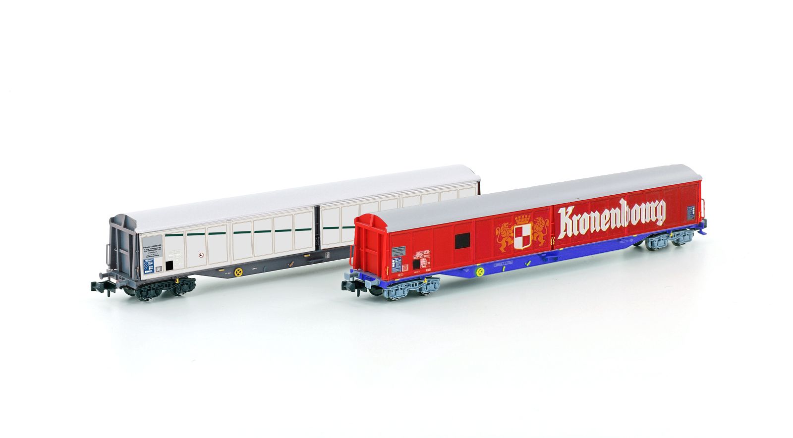 Hobbytrain SNCF Kronenbourg Habis Bogie Van Set (2) IV H23442