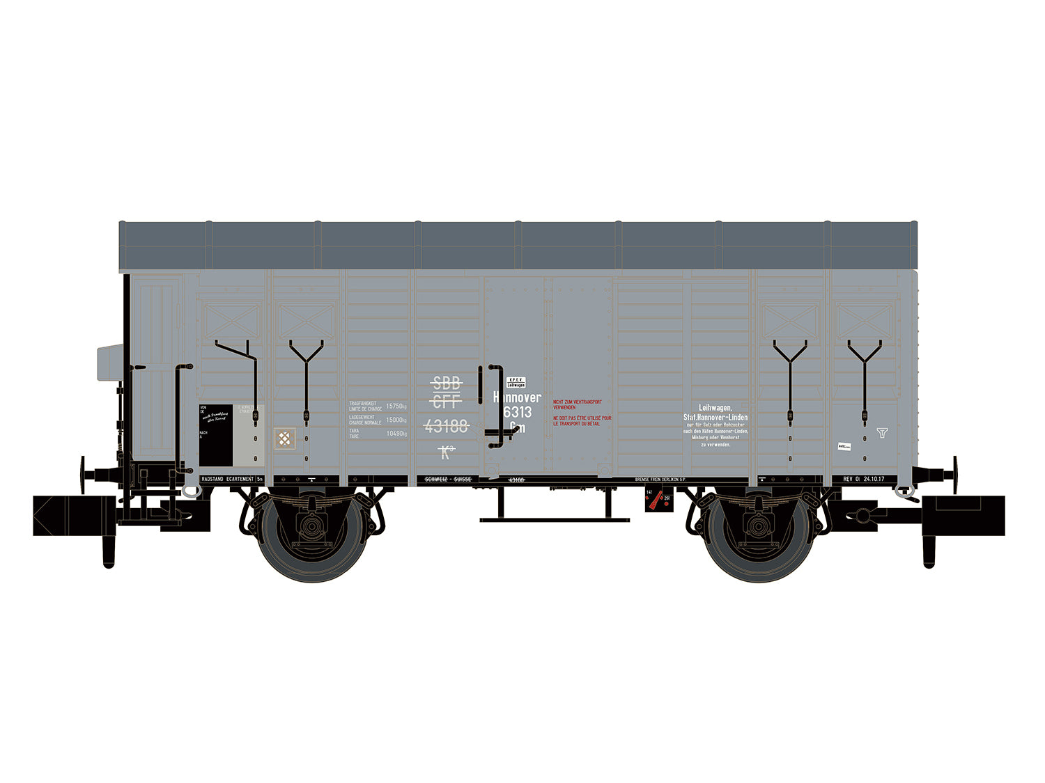 Hobbytrain KPEV K3 Van I H24256