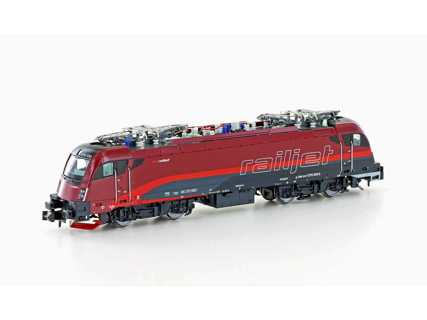 Hobbytrain OBB Railjet Rh1216 Electric Locomotive VI H2738