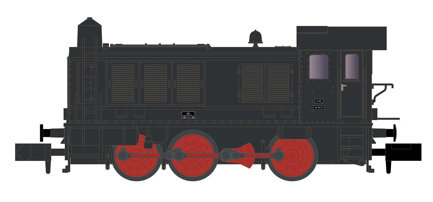 Hobbytrain Wehrmacht 360 C14 Diesel Locomotive II H28252