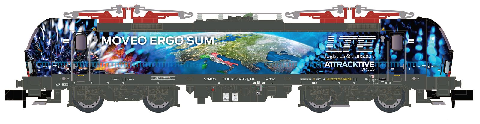 Hobbytrain LTE Attractive Forces BR193 Vectron Electric VI(DCC-Sound) H30161S